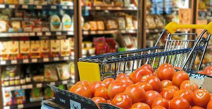 I sacchetti di stoffa al supermercato